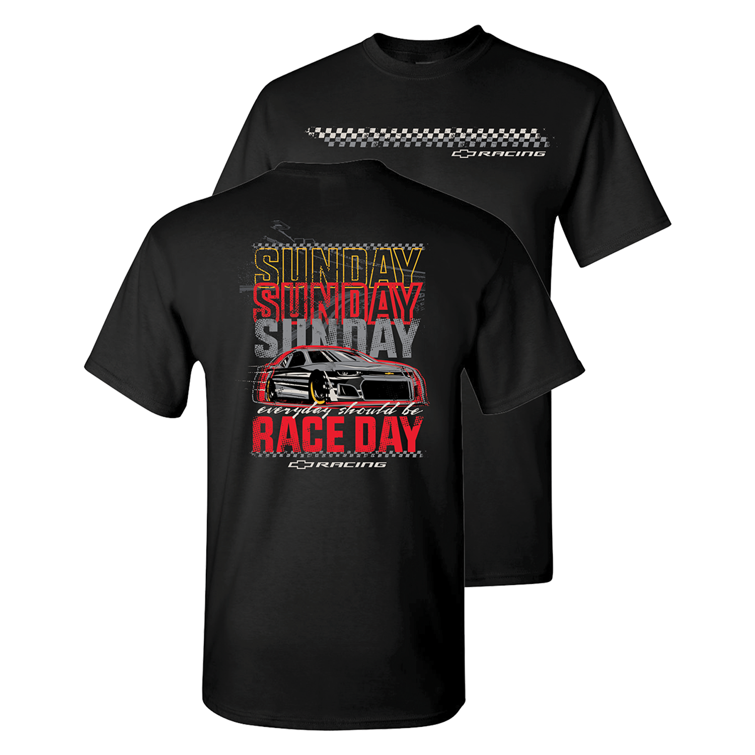 Chevy Racing "Sunday Race Day" T-Shirt