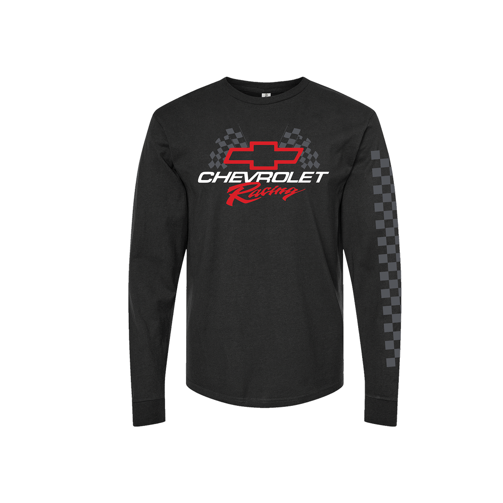 Chevy Racing Flags Long Sleeve