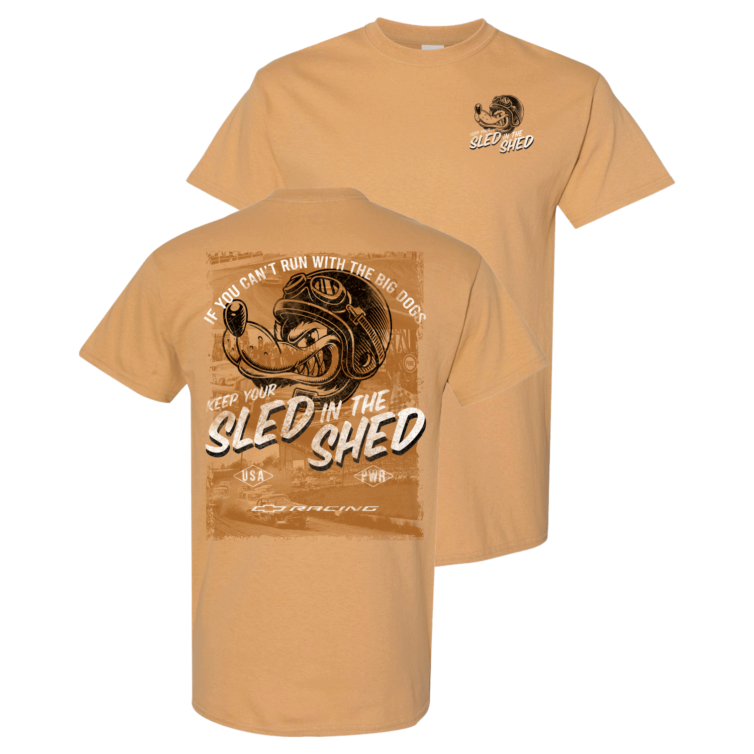Chevy Racing "Sled in the Shed" T-Shirt