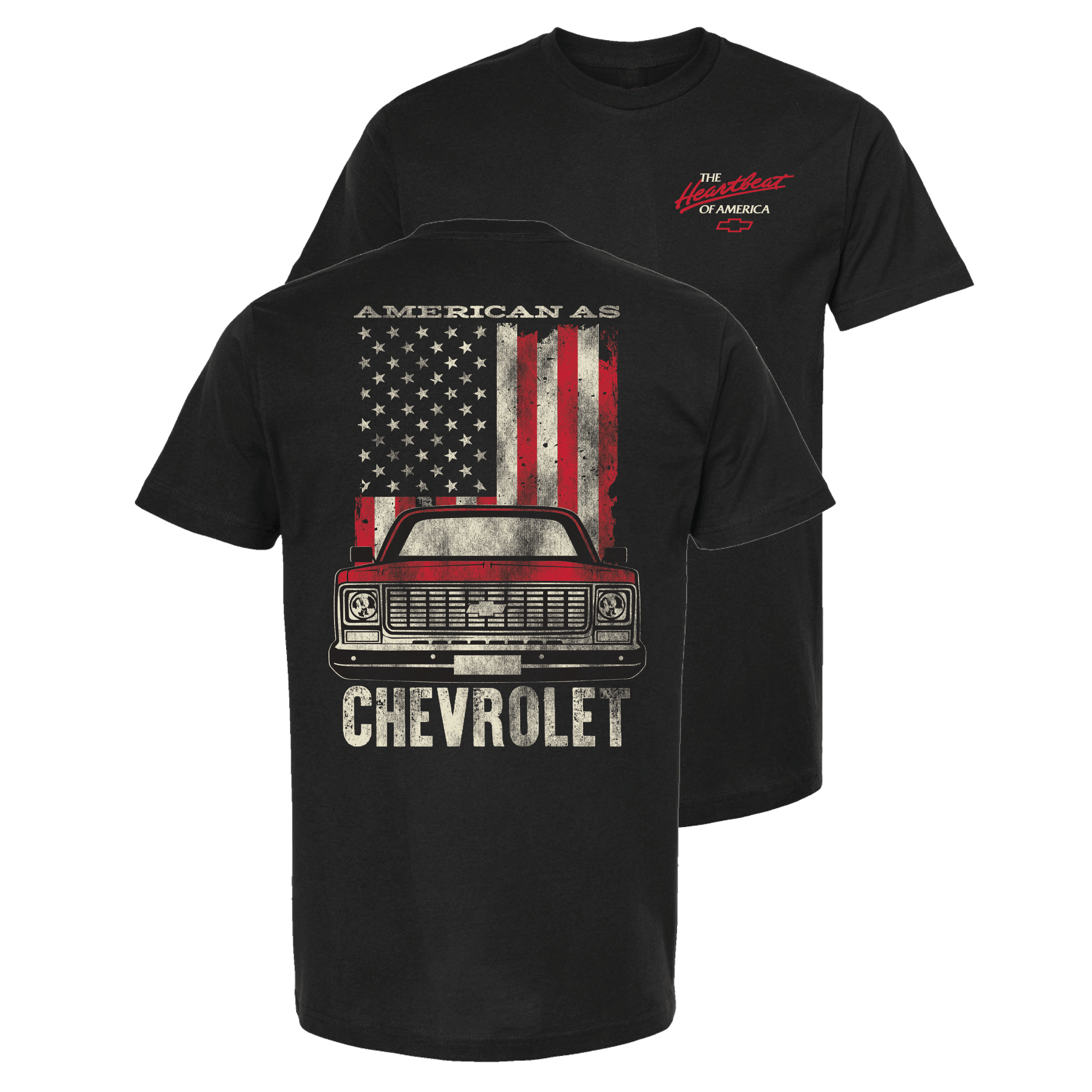 Chevy Trucks "American as Chevrolet" T-Shirt