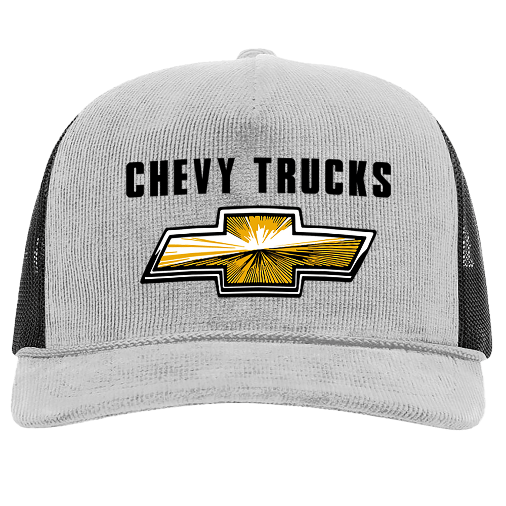 Chevrolet Trucks Gold Bowtie Corduroy Trucker