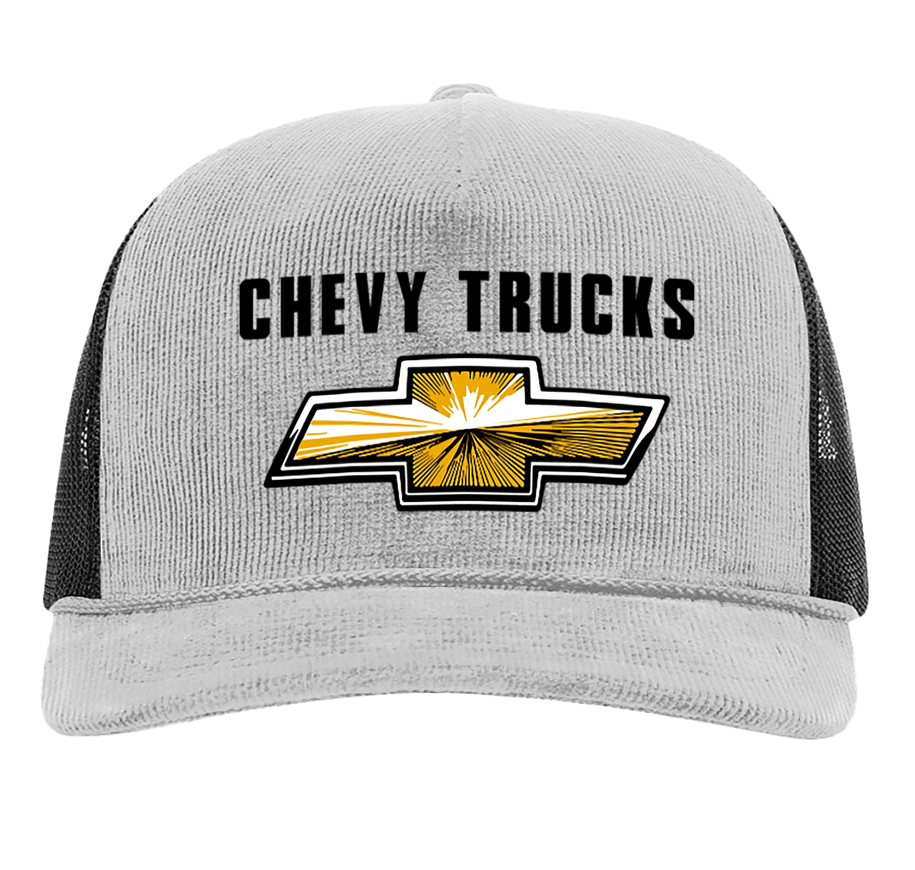 Chevy Trucks "Gold Bowtie" Corduroy Snapback Hat