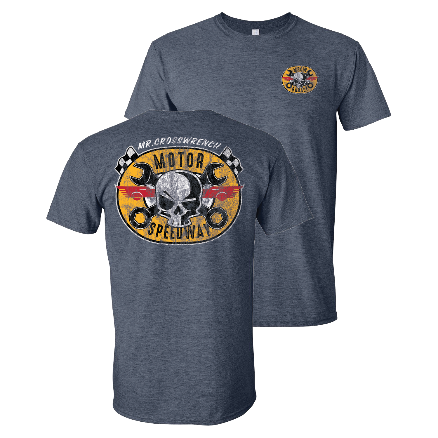 Mr. Crosswrench "Motor Speedway" T-Shirt