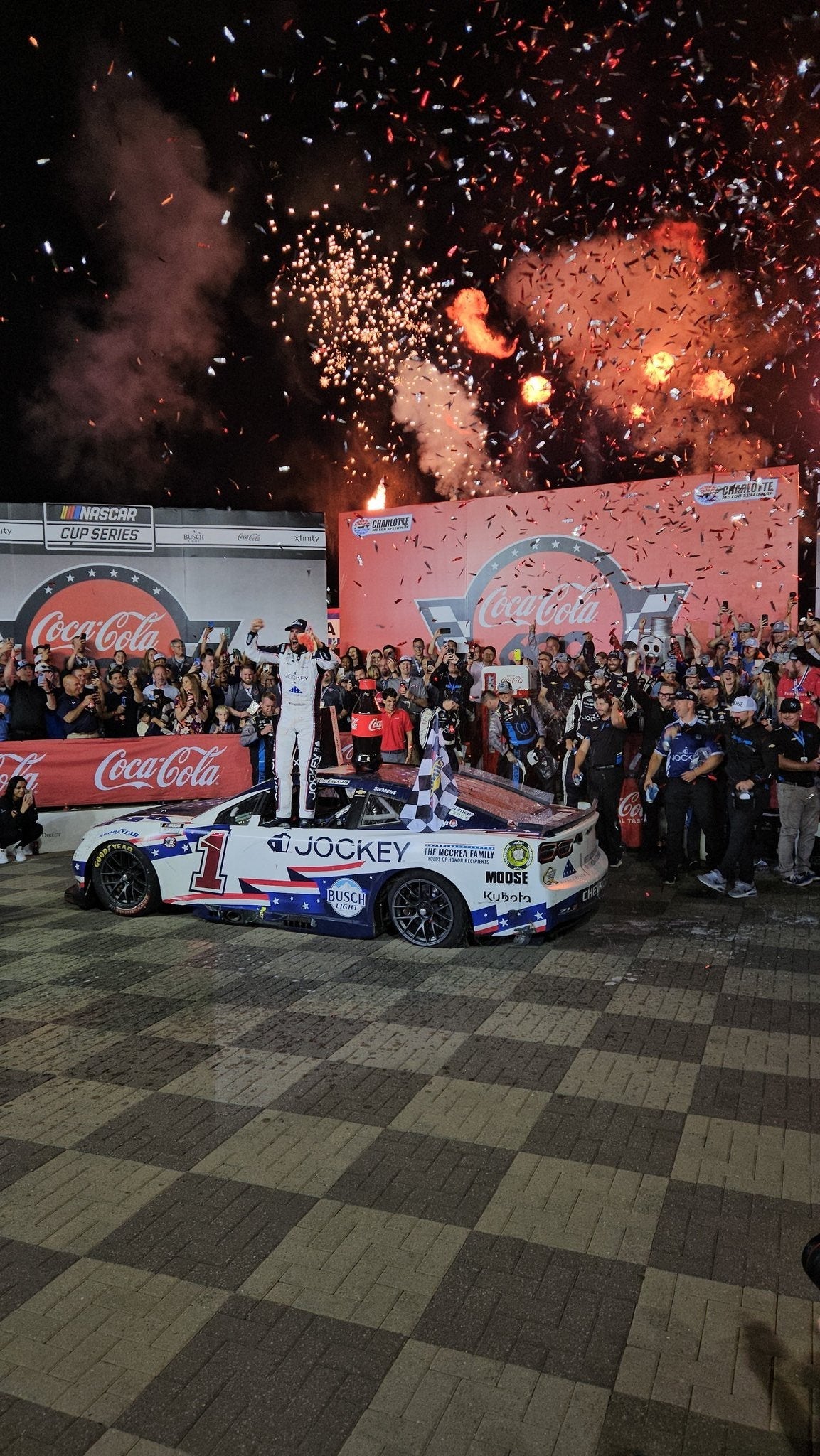 Ross Chastain #1 2025 Coca-Cola 600 RACE WIN 1:24 Diecast *PREORDER*