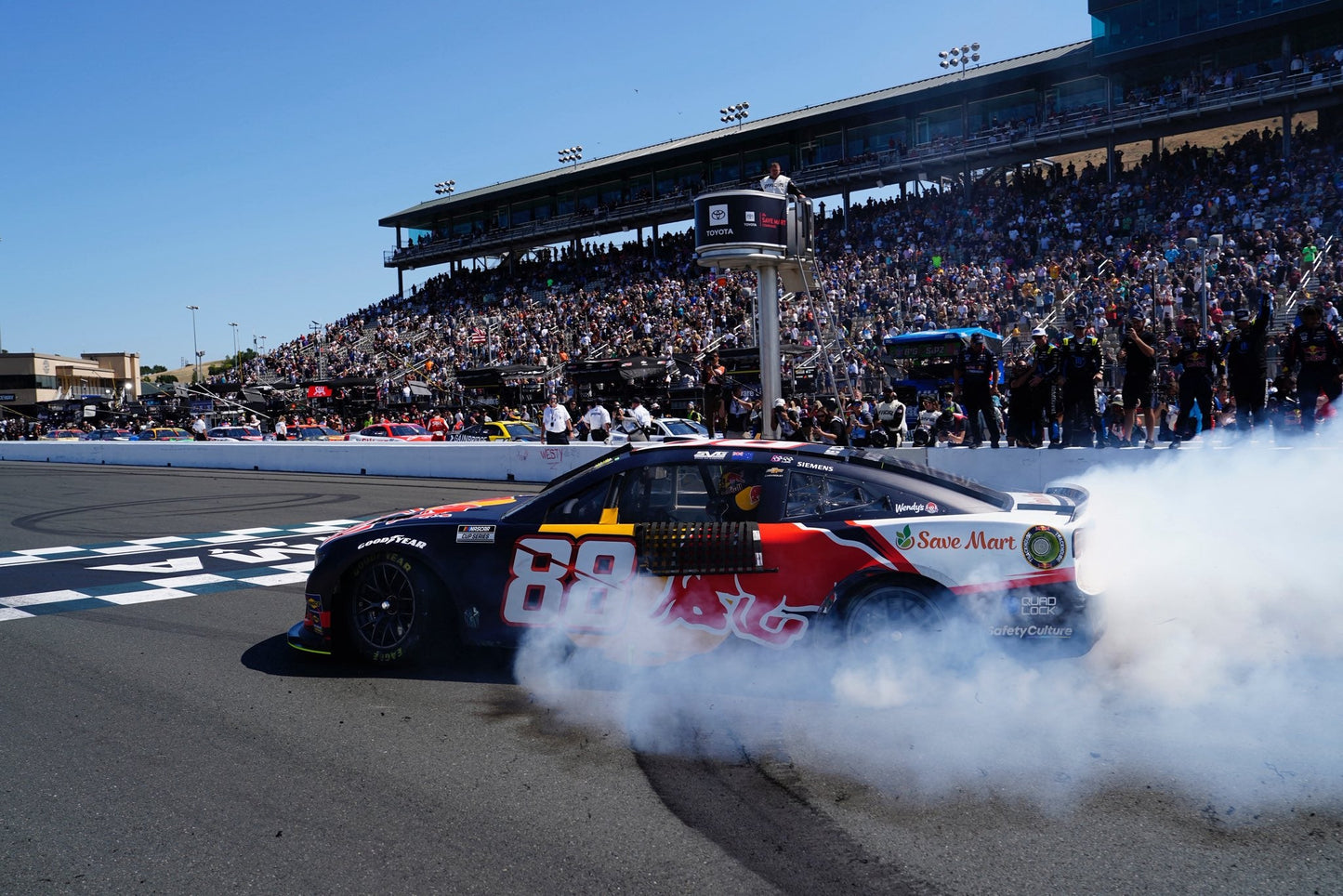 Shane van Gisbergen #88 2025 Red Bull Sonoma Raced WIN 1:24 Diecast *PREORDER*