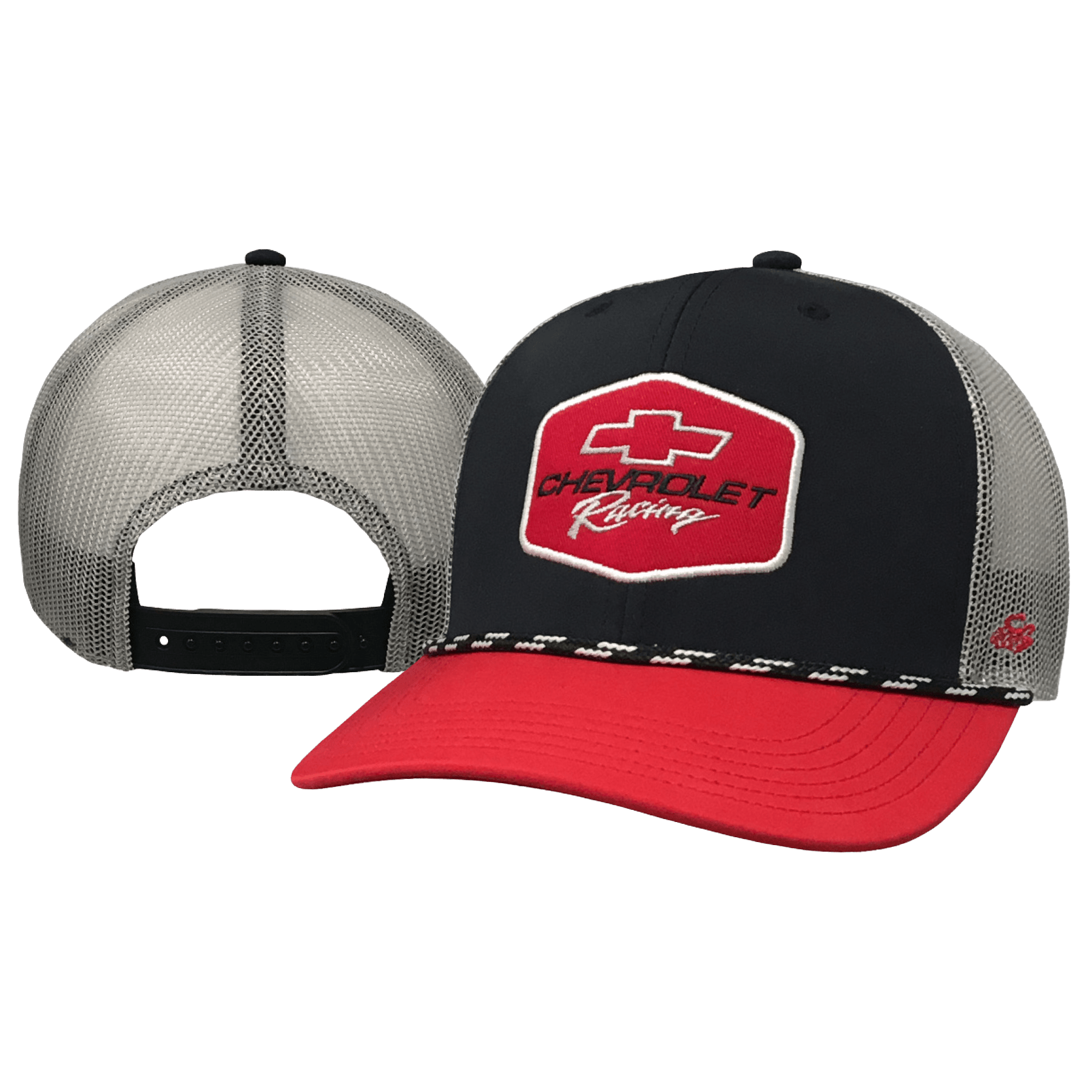 Chevy Racing "Heritage Bowtie Patch" Rope Snapback Hat