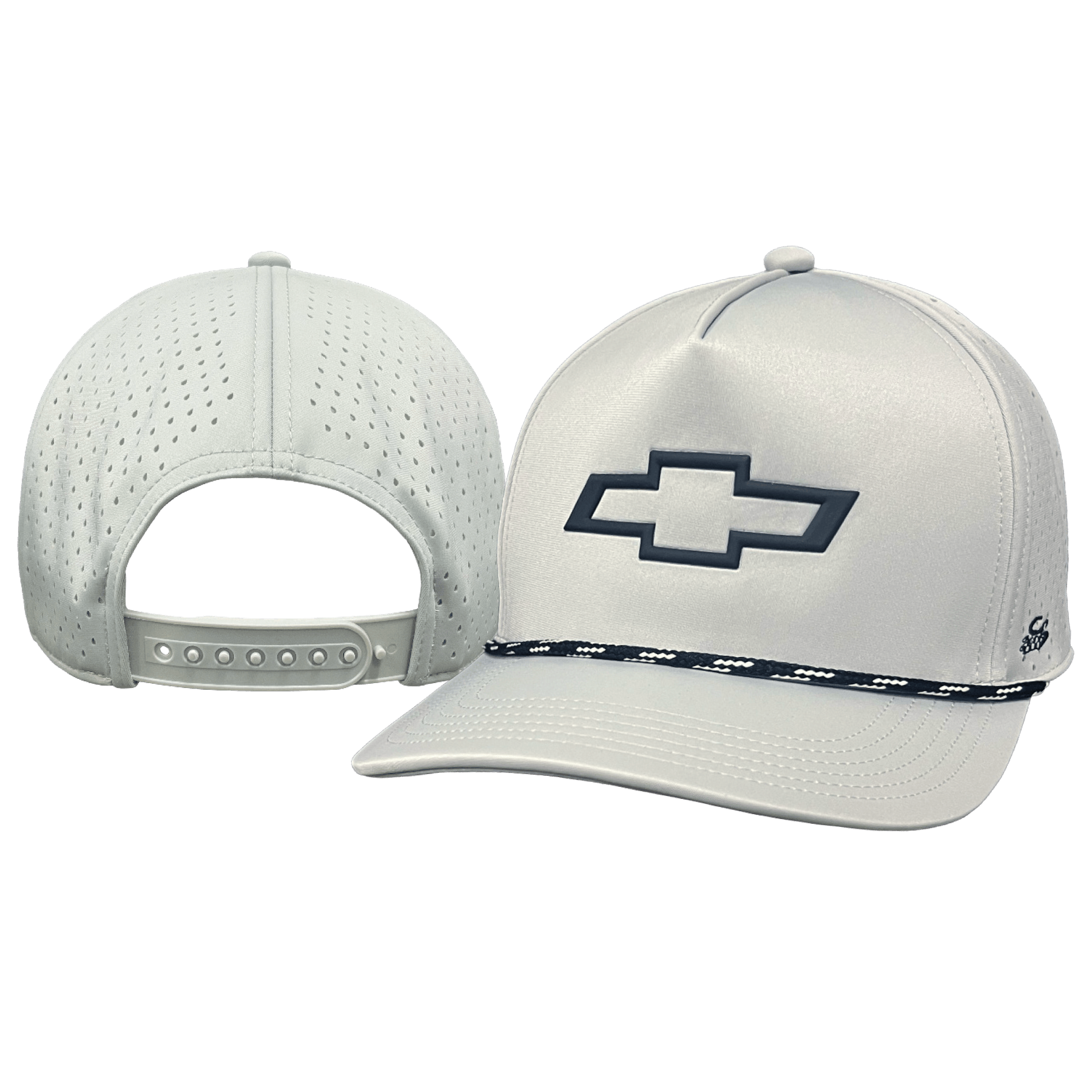 Chevrolet "Neoprene 3D Bowtie" Perforated Snapback Hat