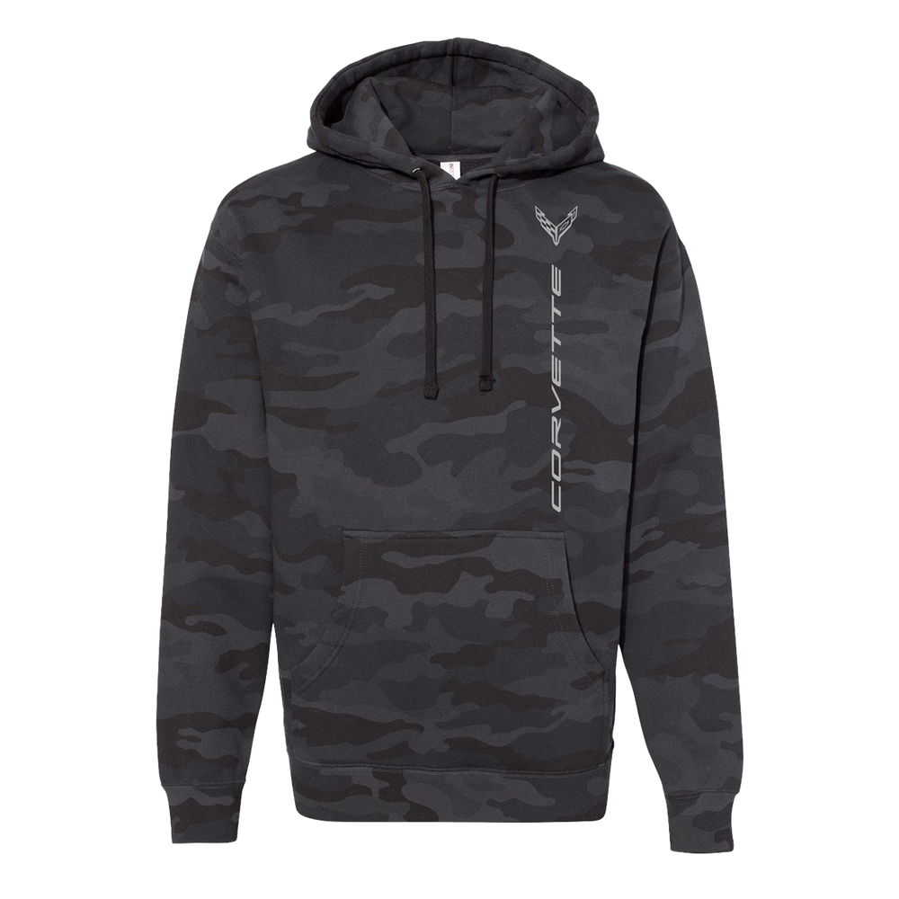 Corvette Black Camo Hoodie
