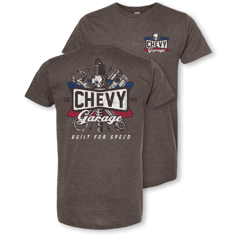 Chevy Garage Built for Speed T-Shirt