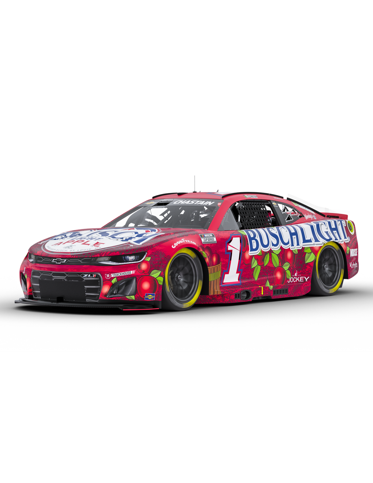 Ross Chastain #1 2025 Busch Light APPLE 1:24 Diecast *PREORDER*
