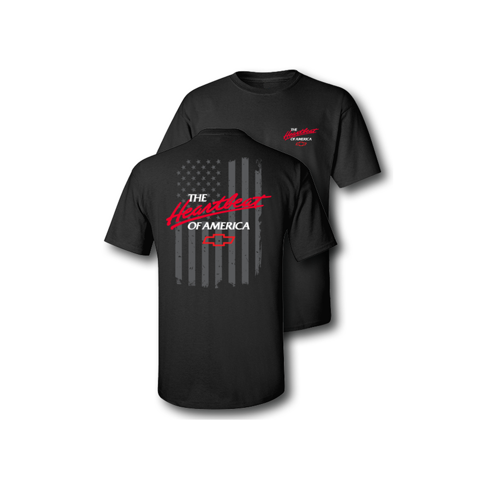 Heartbeat of America Flag T-Shirt