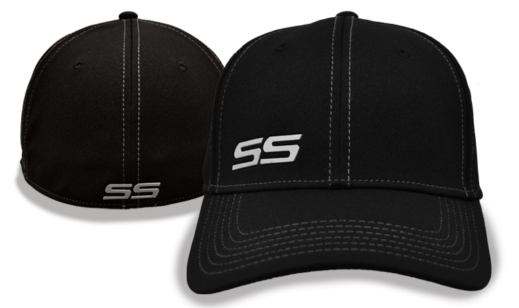 CH2270 Black Flex Fit SS Hat