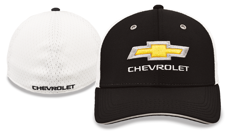Chevrolet Gold Bowtie Mesh Flexfit