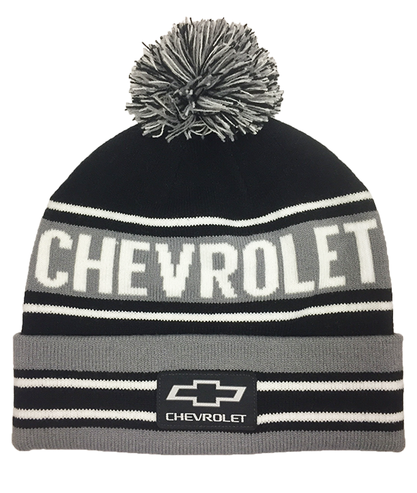 Chevrolet Stripe Pom Beanie