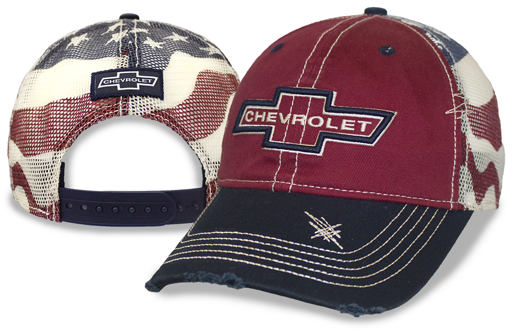 Chevrolet Heritage American Flag Snapback