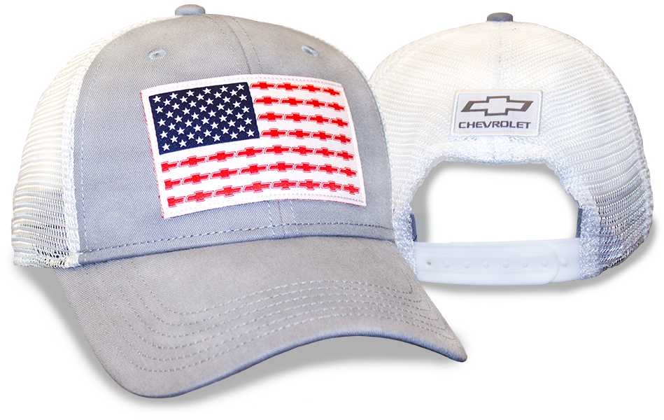 Chevrolet "American Flag Bowties" Snapback Hat