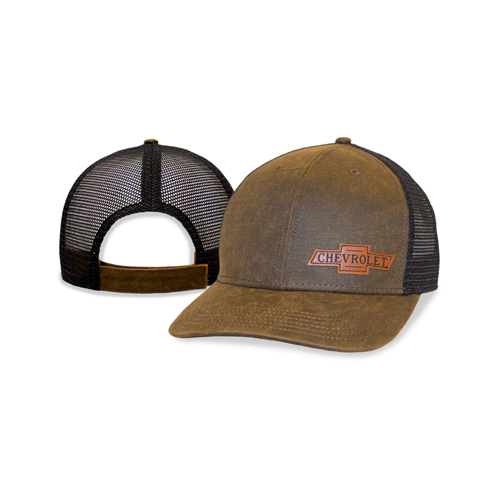 Heritage Bowtie Leather Patch Trucker