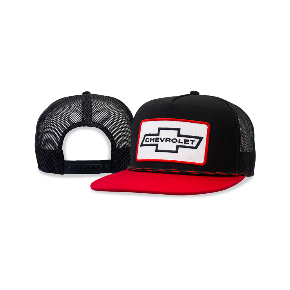 Chevrolet Heritage Bowtie Rope Mesh Snapback