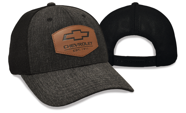 Chevrolet Leather Bowtie Patch Snapback