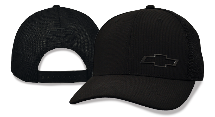 Chevrolet Chrome Bowtie Airtek Performance Mesh Snapback