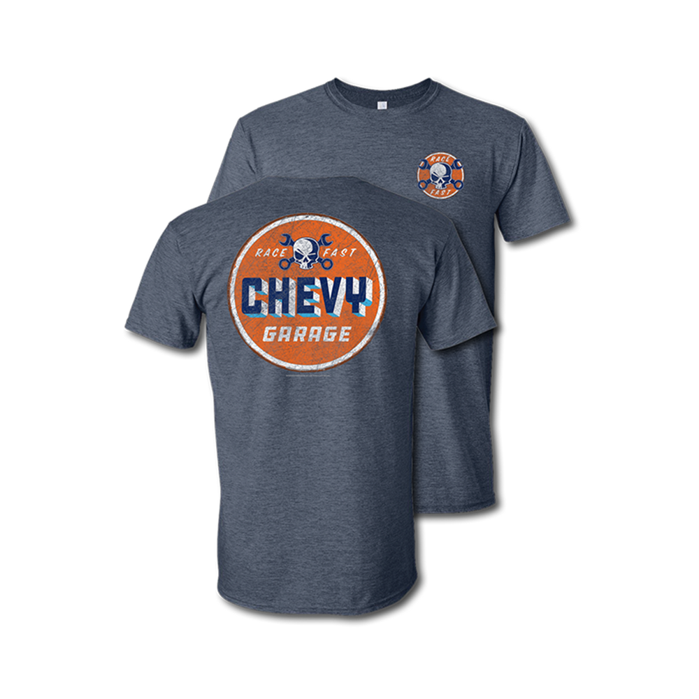Chevy Garage Race Fast T-Shirt