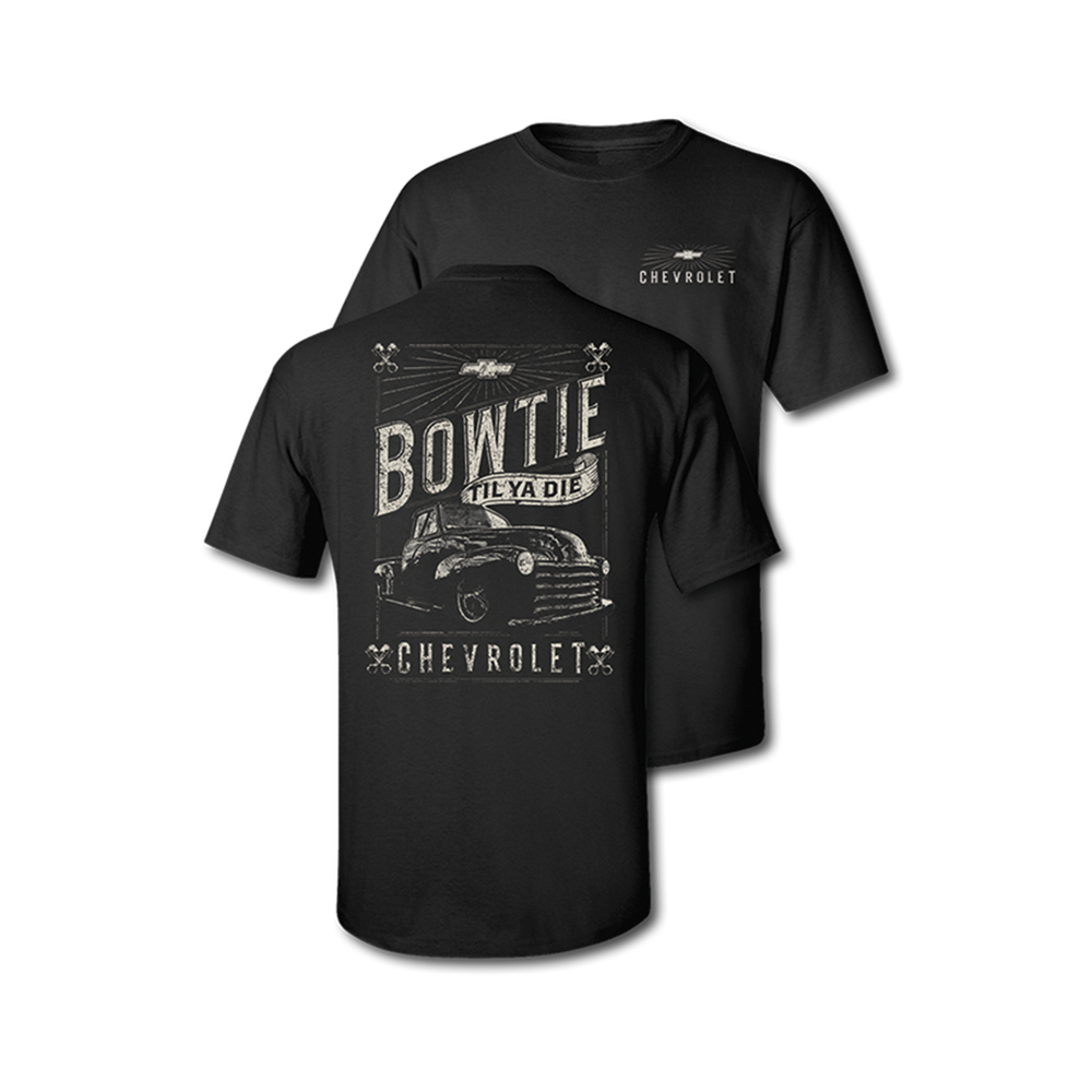 Chevy Trucks Bowtie Til Ya Die T-Shirt