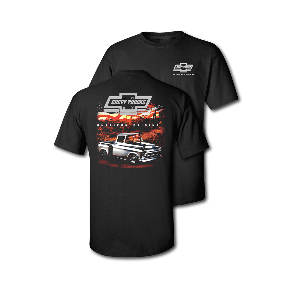 Chevy Trucks Desert Sunset T-Shirt