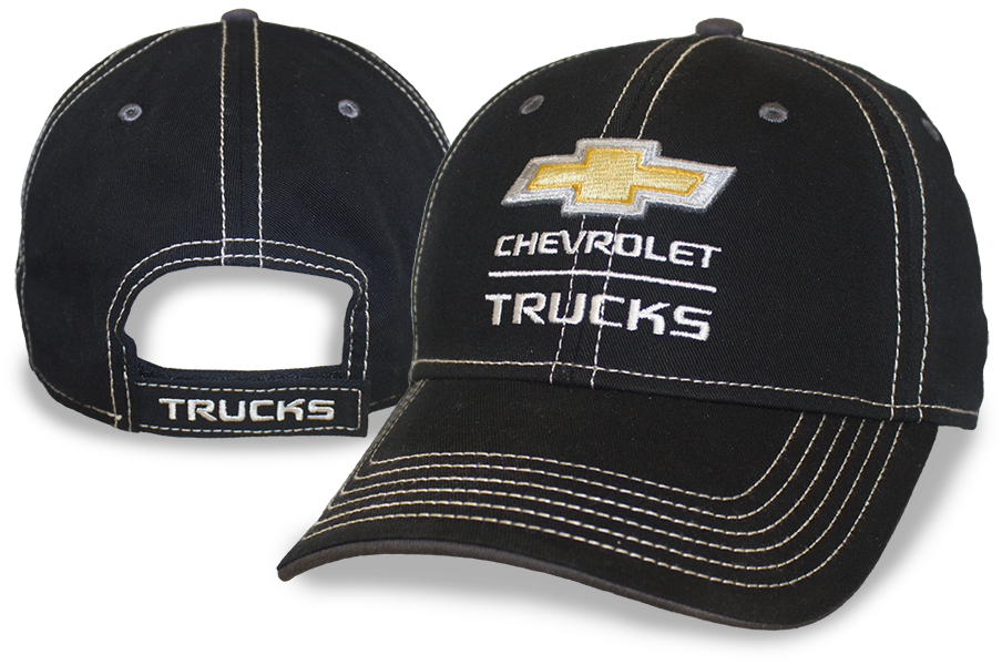 Chevrolet Trucks Contrast Stitch Velcro Cap
