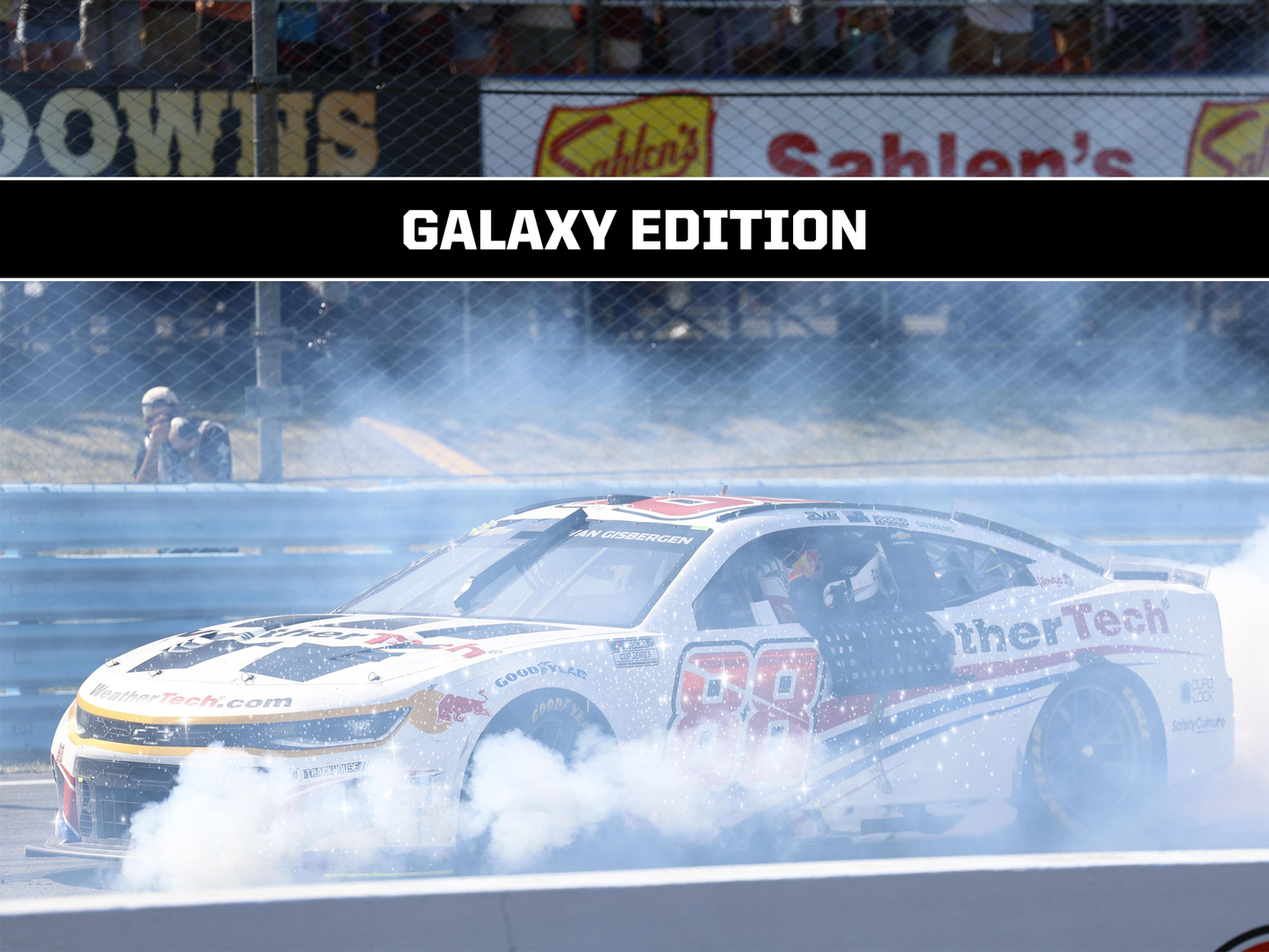 *GALAXY FINISH EXCLUSIVE EDITION* Shane van Gisbergen #88 2025 Watkins Glen Raced WIN 1:24 Diecast *PREORDER*